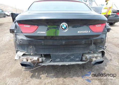 2013 BMW 650I Gran Coupe xDrive z USA, uszkodzony, nr VIN WBA6B4C58DD098757